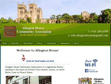 Tablet Screenshot of alingtonhouse.org.uk